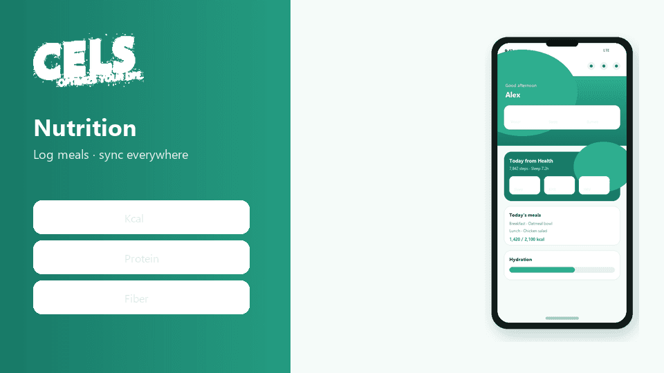 Nutrition — CELS app
